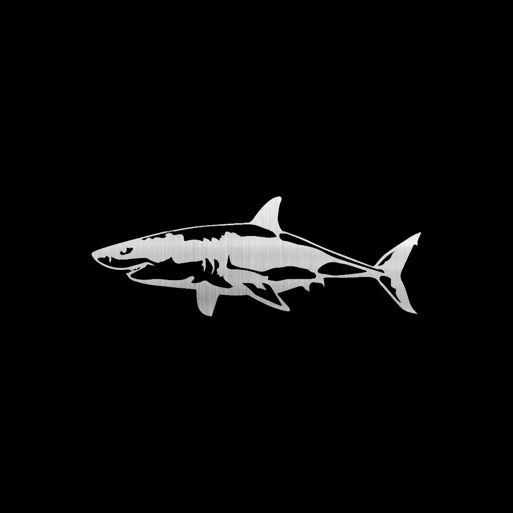 Виниловая наклейка Tancredy 17 1*6 4 см Great White Shark украшения наклейки для автомобилей с