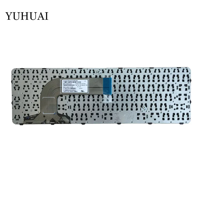 Русская клавиатура для hp Pavilion 17 17E 17N 17-N 17-E R68 AER68U00210 710407-001 720670-251 725365-251 RU черный с рамкой