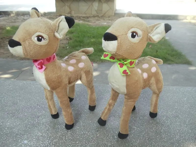 

Baby Simulation Stuffed Plush Toy Sika Deer Doll