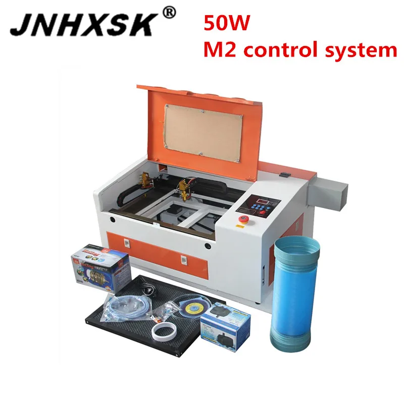 Лазерная фотолампа JNHXSK 4030 3040 с сотовым рабочим столом 400x300 мм система M2