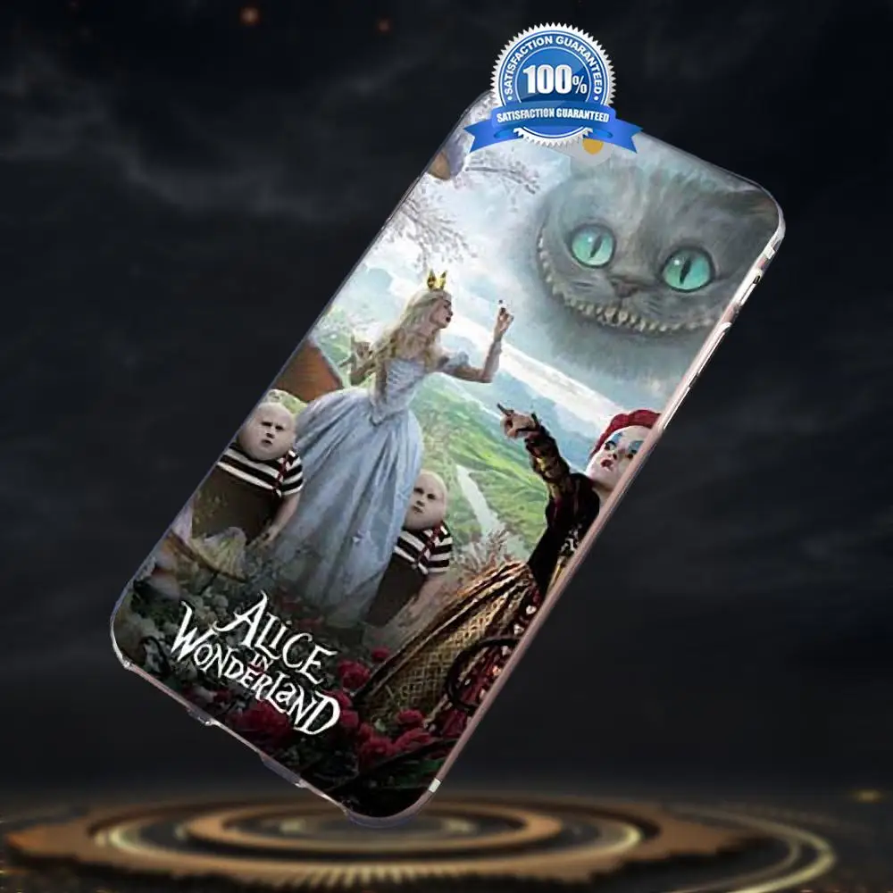 as picture Алиса в стране чудес Чеширский кот для huawei G7 G8 Honor 5A 5C 5X6X7 8 V8 Коврики 8 9 P7 P8 P9 P10 Lite плюс TPU телефон кожи - Цвет: as picture
