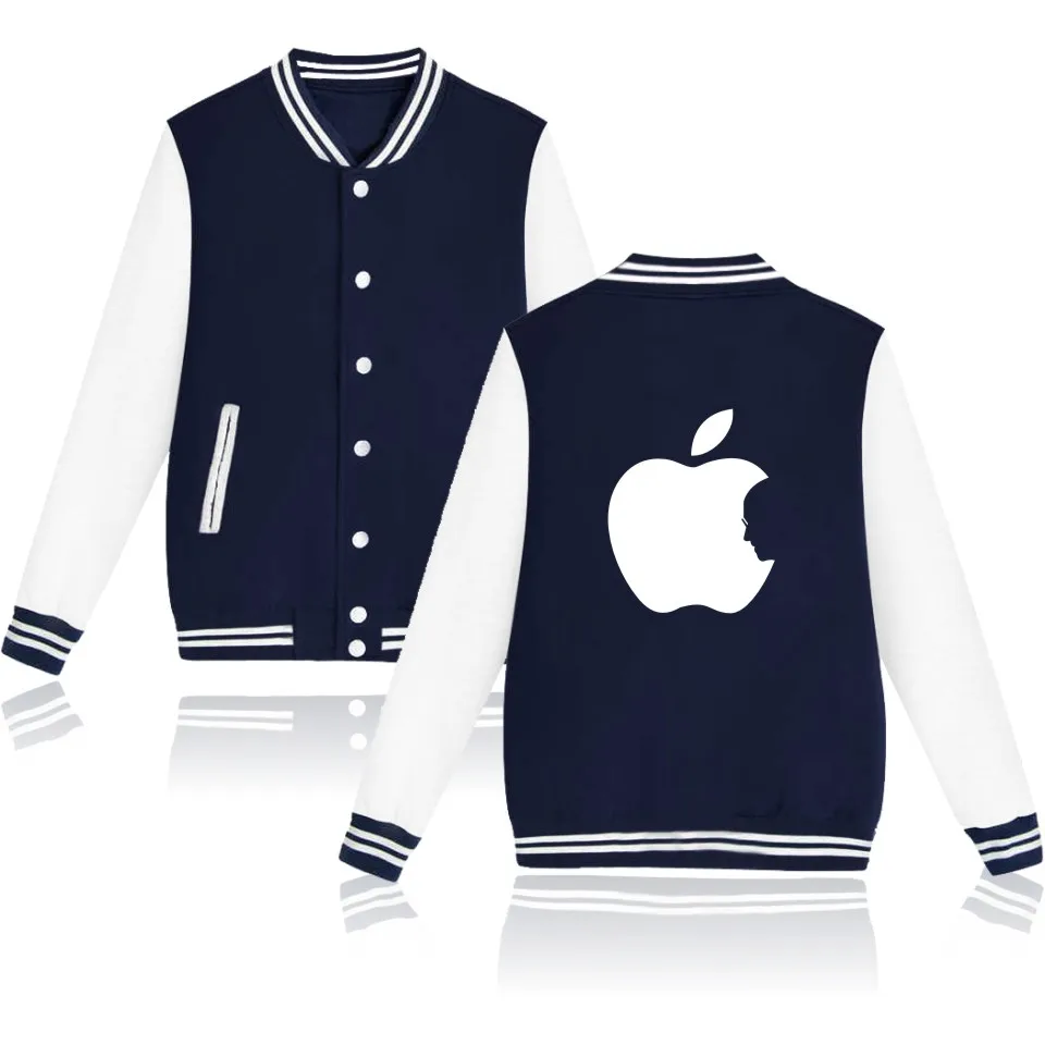 Модная хлопковая куртка Apple STEM Jobs 4 цвета повседневная одежда размер XXS 4XL | Мужская