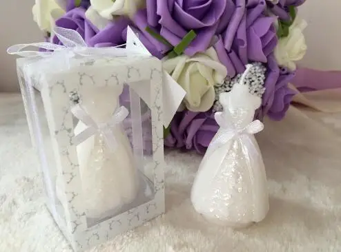 

1440pcs 4*4*7cm Romantic aroma smokeless wedding dresses candle wholesale without candlestick