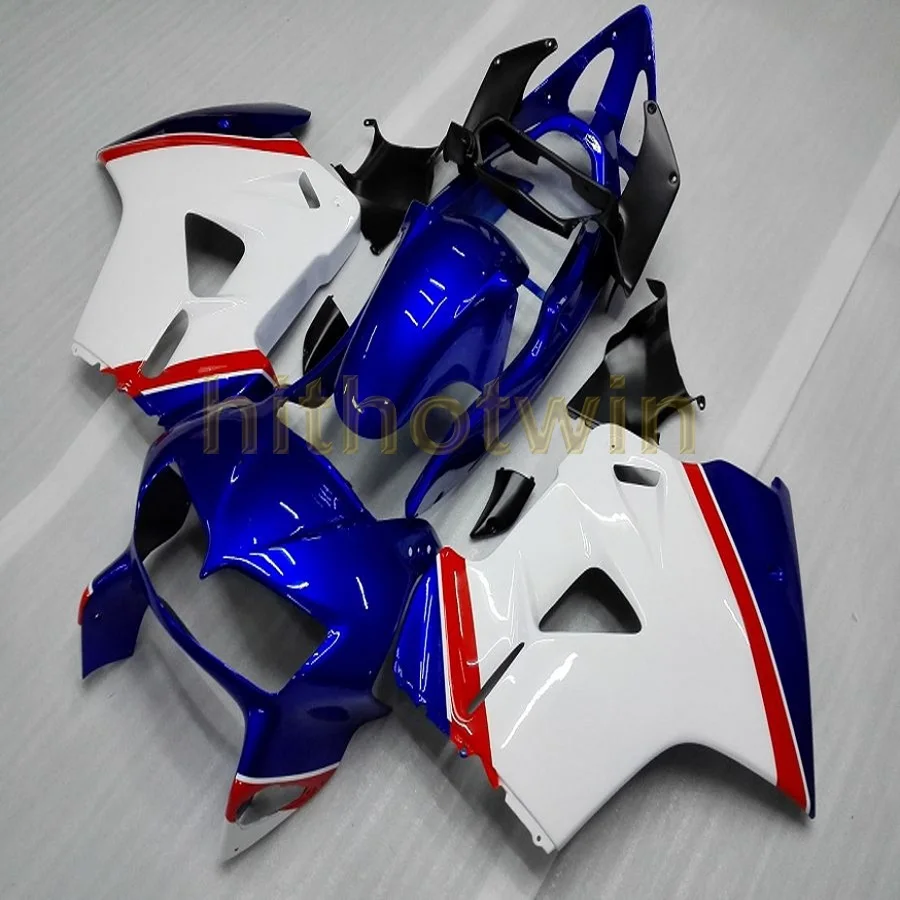K Пользовательские мотоциклетные обтекатели ABS для HONDA VFR800 1998 1999 2000 2001 VFR 800 98 99 00 01+ 5 подарков+ синий белый кузов - Цвет: K