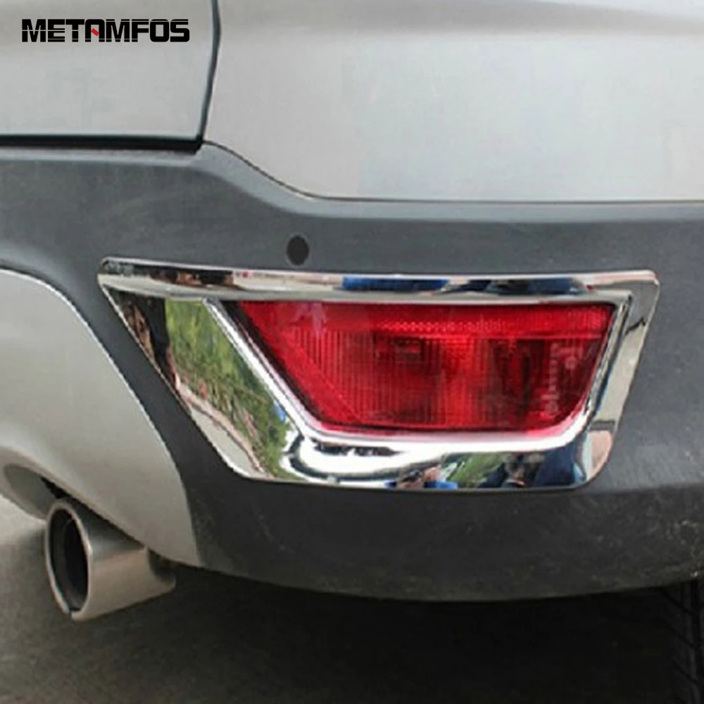 Для Ford Kuga Escape 2013 2014 2015 ABS хромированные задние противотуманные фары планки лампа