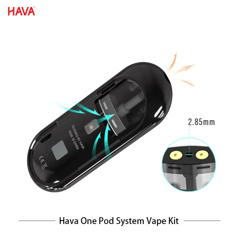 Оригинальные электронные сигареты HAVA One Kit 2 мл Pod Все в одном с керамической