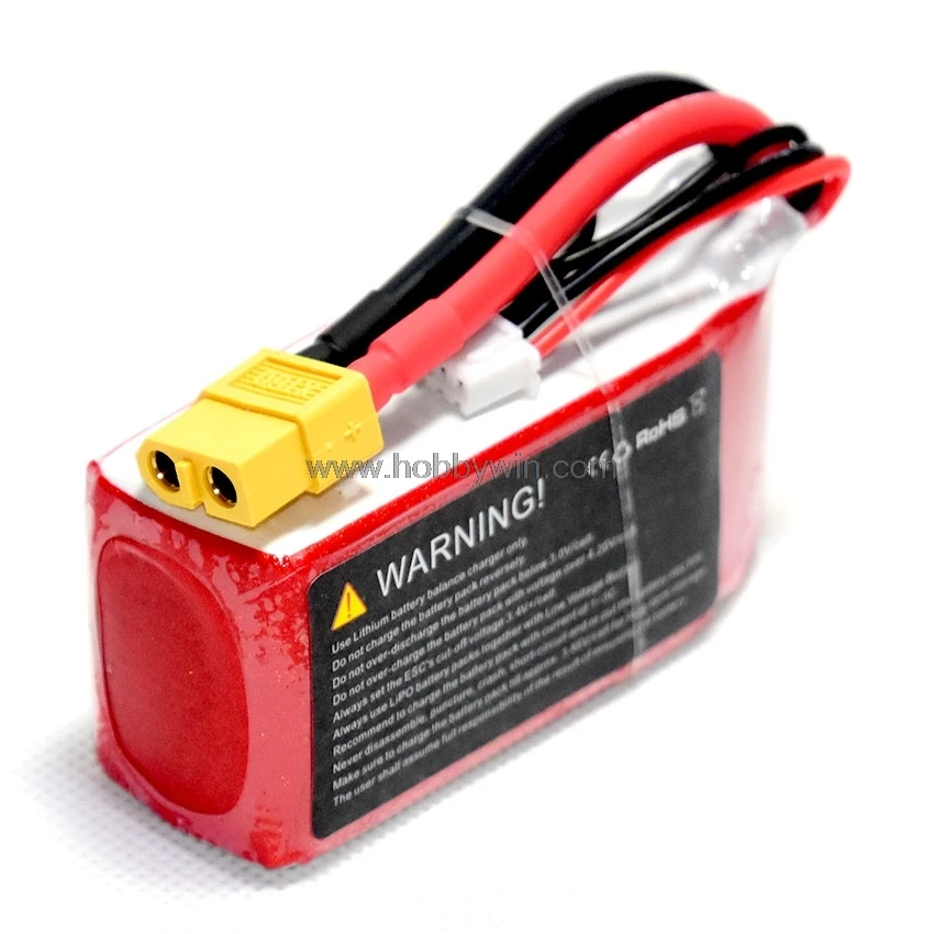 11 1 V/3 S 1600mAh 75C LiPO батарея XT60 разъем для FPV Drone RC multirotor | Игрушки и хобби