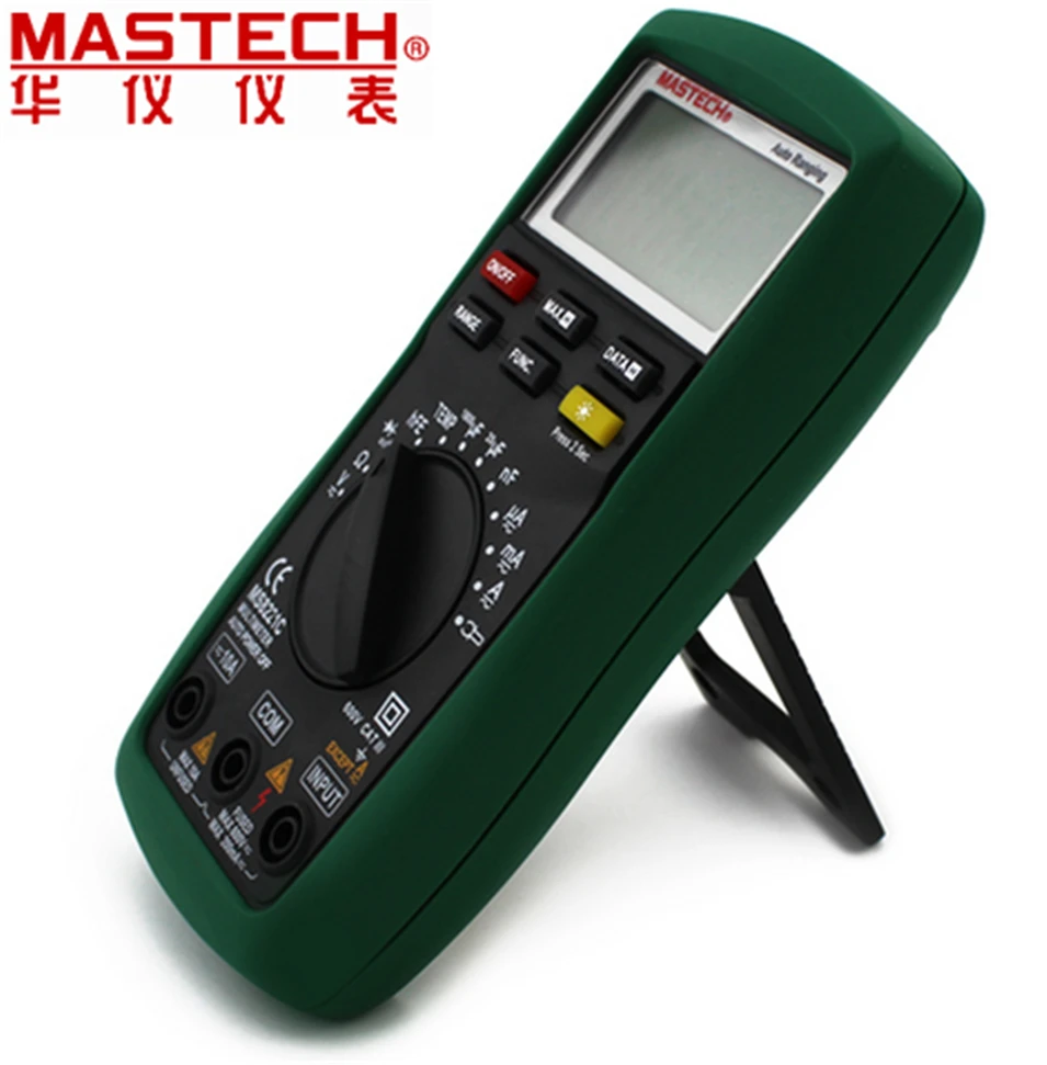1pcs Mastech MS8221C Digital Multimeter Auto Manual Ranging DMM Temperature Capacitance hFE Test | Инструменты