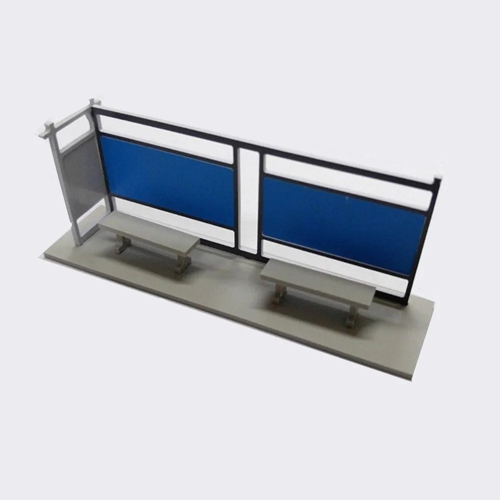 1:87 HO Scale Gauge строительная модель железнодорожной железной дороги схема укрытия