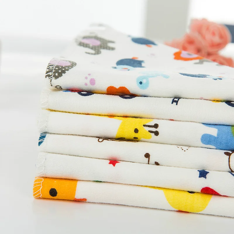 Милые треугольные нагрудники из 100% хлопка с двойным принтом детский нагрудник