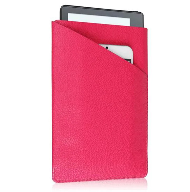 Enzi Бизнес универсальный ПУ кожаный чехол сумка Мягкий Планшеты для 7 дюймов-8