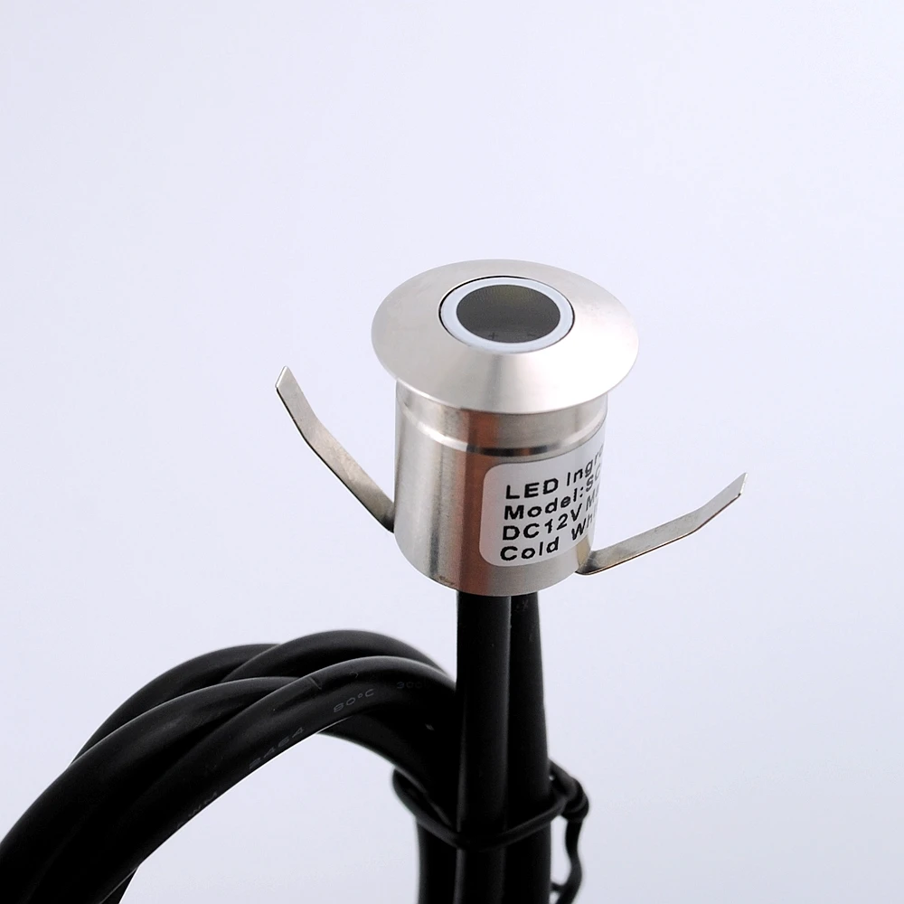 Мини светодиодный светильник из нержавеющей стали для лестниц встраиваемые
