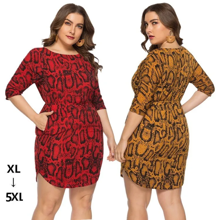 Летнее платье большого размера XL XXXL 4XL 5XL 2019 женское облегающее пляжное выше