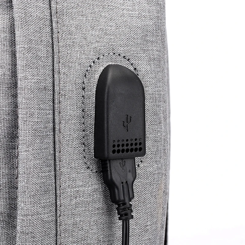 Модный мужской рюкзак для ноутбука с USB зарядкой повседневные стильные сумки IPAD