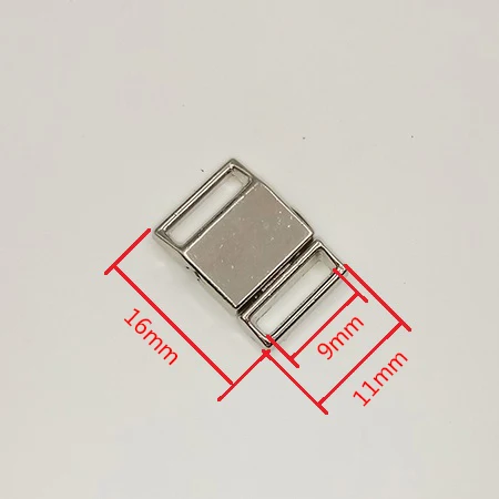 Быстрая доставка 1000 компллот ./9 мм металлическая передняя застежка зажимы для