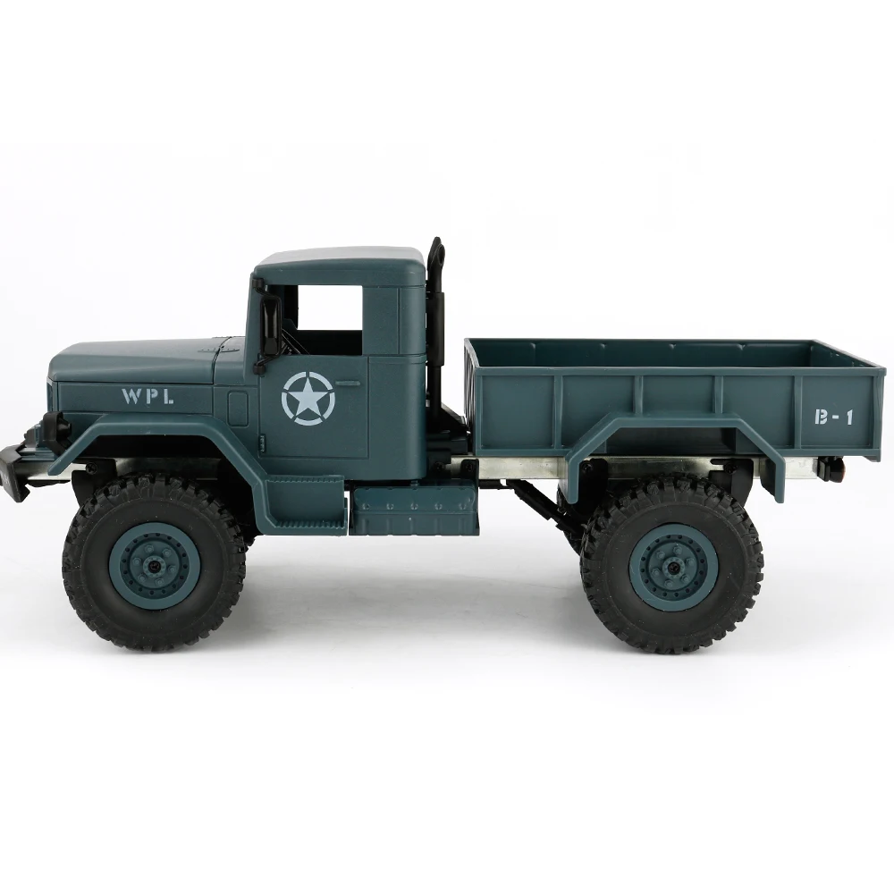 WPL WPLB-1 1/16 Military Truck RC 2.4G 4WD Crawler Off Road RTR Car Remote Control Toys Vehicle Boys Gift | Игрушки и хобби