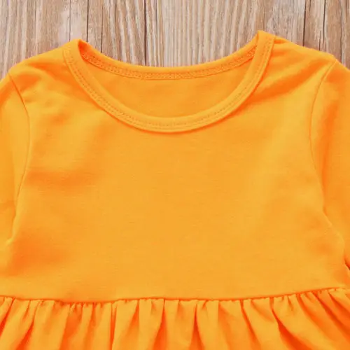 Милый комплект одежды для детей модные многослойные топы маленьких девочек