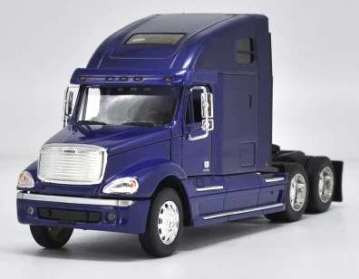 Синий Высокая имитация 1: 32 Kenworth инженерный автомобиль трактор прицеп Европейский грузовик передовая модель для детей Игрушки Подарки - Цвет: Синий