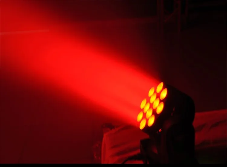 Горячая Распродажа Светодиодный луч движущаяся голова свет 12x12 Вт rgbw 4в1 цвет с