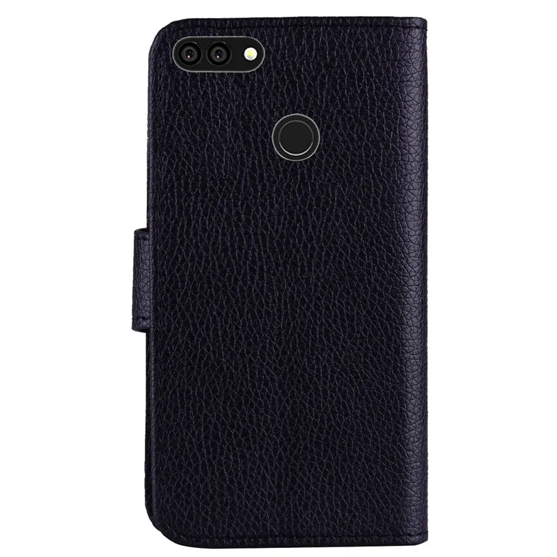 Чехол для huawei Y9 2018 чехол роскошный футляр в виде книжки из искусственной кожи