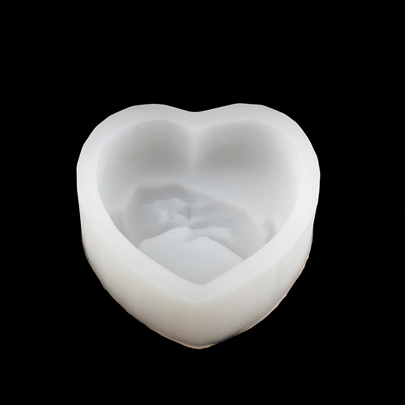 Силиконовая форма для мыла в форме сердца|candy moulds|silicone soap moldsoap mold |