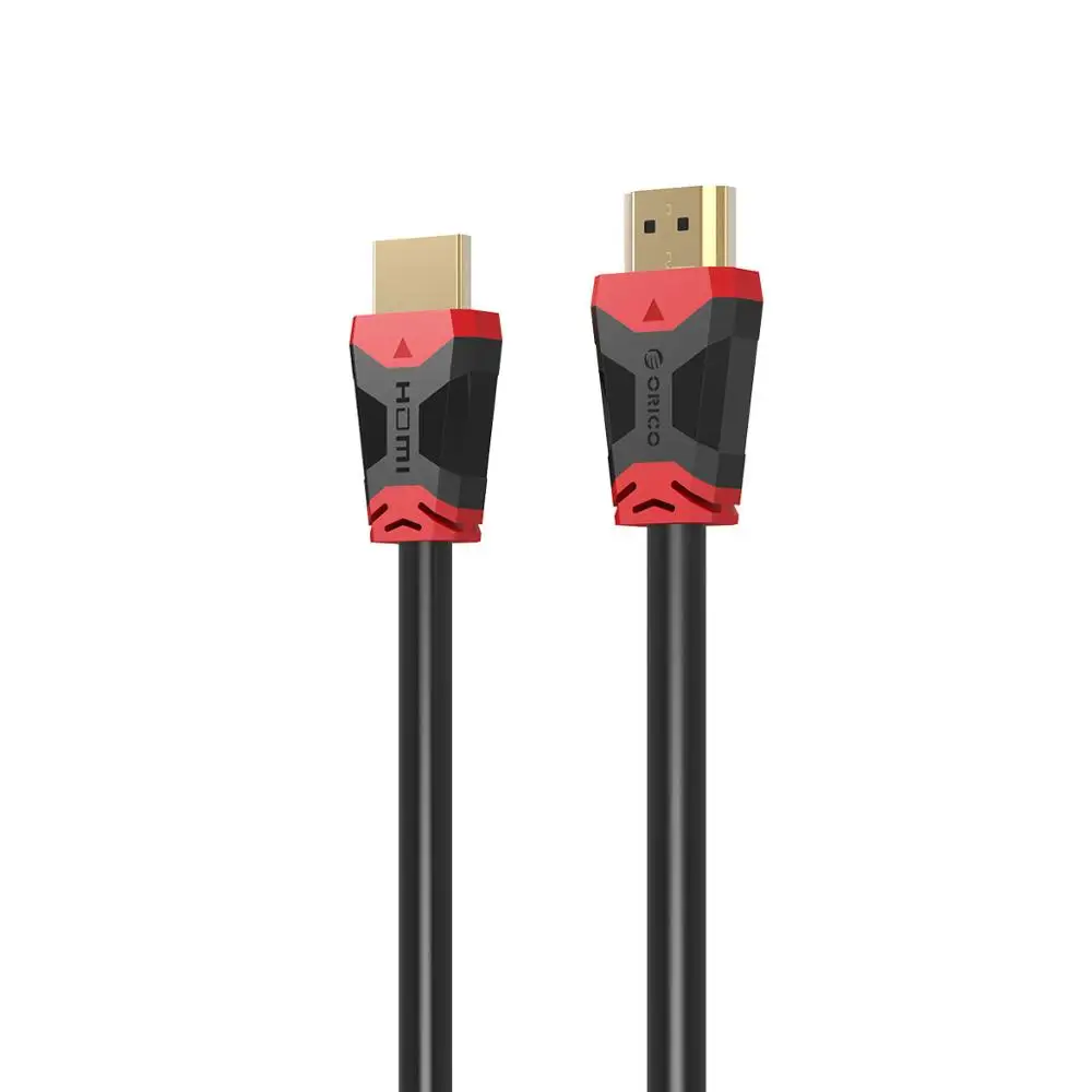 Черный ORICO HDMI 1,4 HDMI 2,0 4 к 3D 18 Гбит/с HDMI к HDMI кабель для HD ТВ ЖК-дисплея ноутбука PS3 Кабель проектора 0,5 м 1 м 1,5 м 2 м 3 м 4 м 5 м - Цвет: Черный