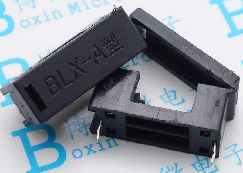 10 шт. 5*20 мм стеклянный держатель предохранителя BLX A тип с крышкой предохранители