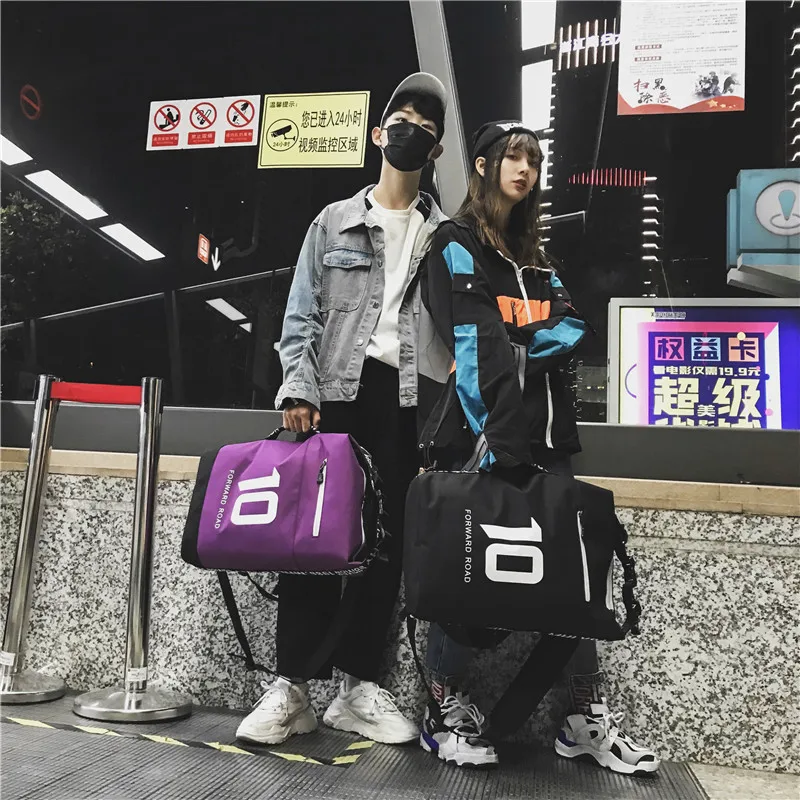 New couple multi-function men backpack portable tide brand short-distance travel bag outdoor sports women student | Багаж и сумки