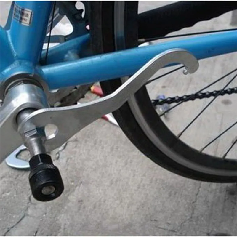 Велосипедная цепь нижний кронштейн гаечный ключ педаль хвост крюк Аксессуары