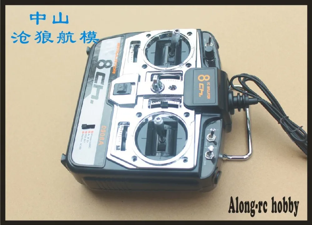 8CH RC симулятор настоящий полет вертолет 3D самолет Мультикоптер Квадрокоптер 0908A