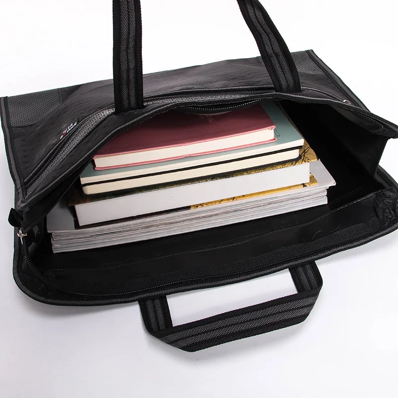 Portable business bag fashionable office file travel work and shopping support customization | Канцтовары для офиса и дома