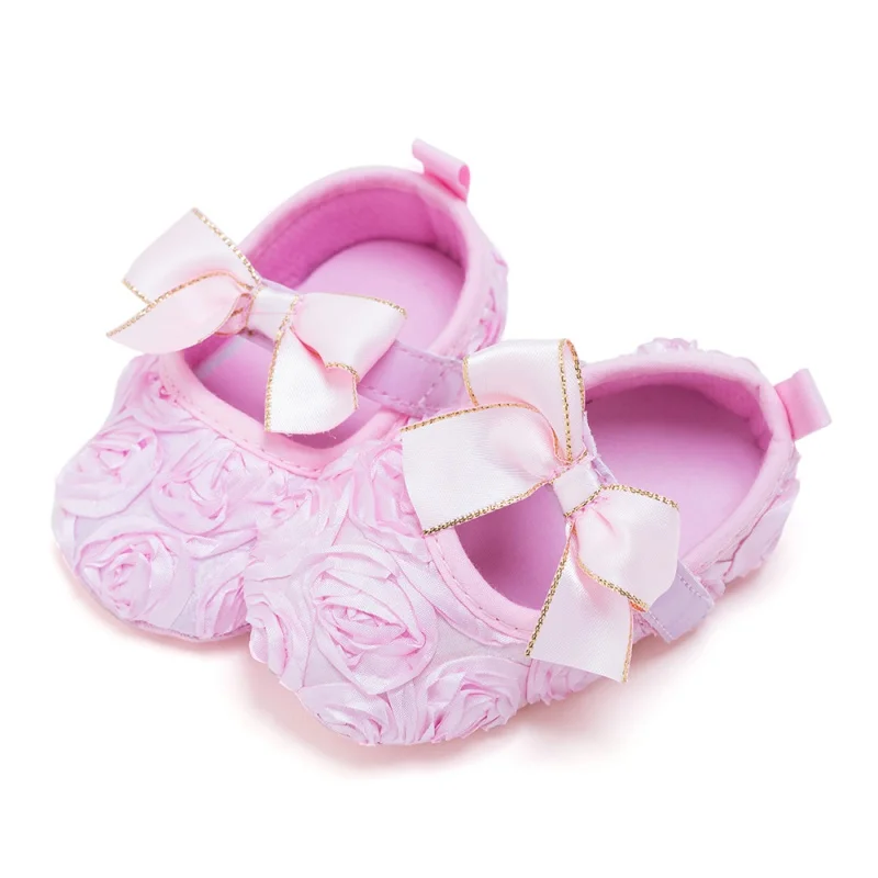 Цветочный для маленьких девочек принцесса Обувь милые All Seasons дети молния малышей
