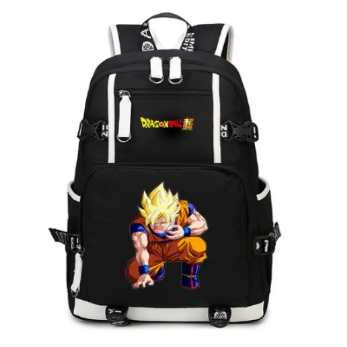 WISHOT Dragon Ball световой многофункциональный USB зарядка Рюкзак, Холщовая Сумка Для мужчин wo Для мужчин школьные сумки Дорожная сумка на плечо, сумка для ноутбука - Цвет: 4