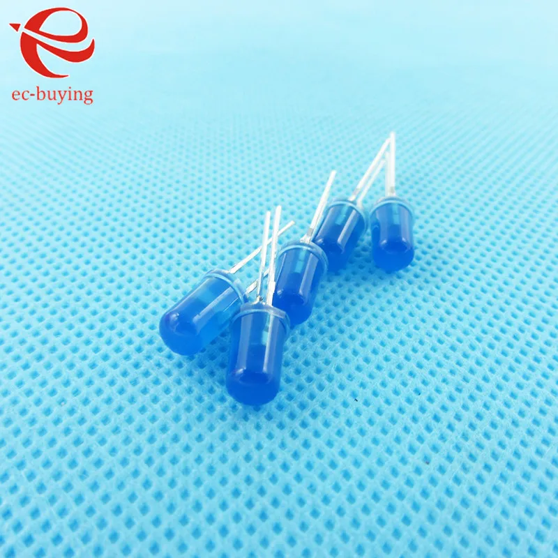 3 мм светодиодный синий диффузор круглые светоизлучающие диоды лампа шарик