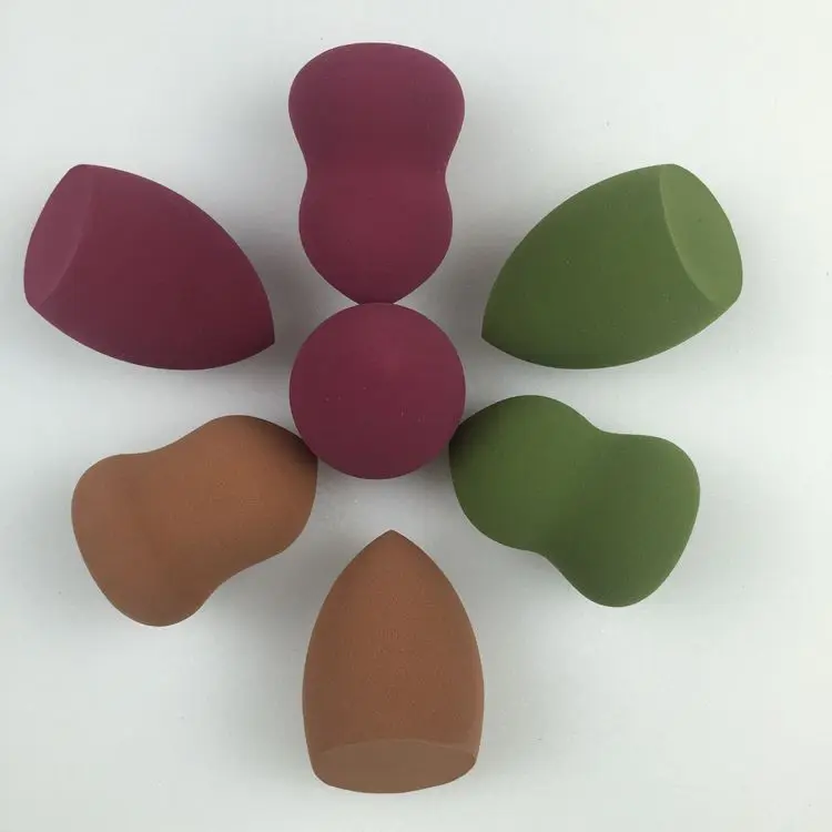 3 шт./лот капли воды косметическая пуховка гладкая основа BB крем губка для макияжа