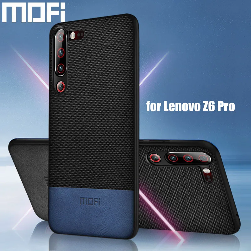 Чехол для Lenovo Z6 Pro глобальная защитная задняя крышка тканевые силиконовые чехлы