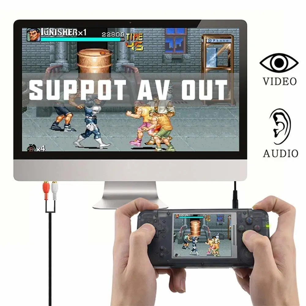 Zorx портативная мини Ретро Классическая игровая консоль видео игровые