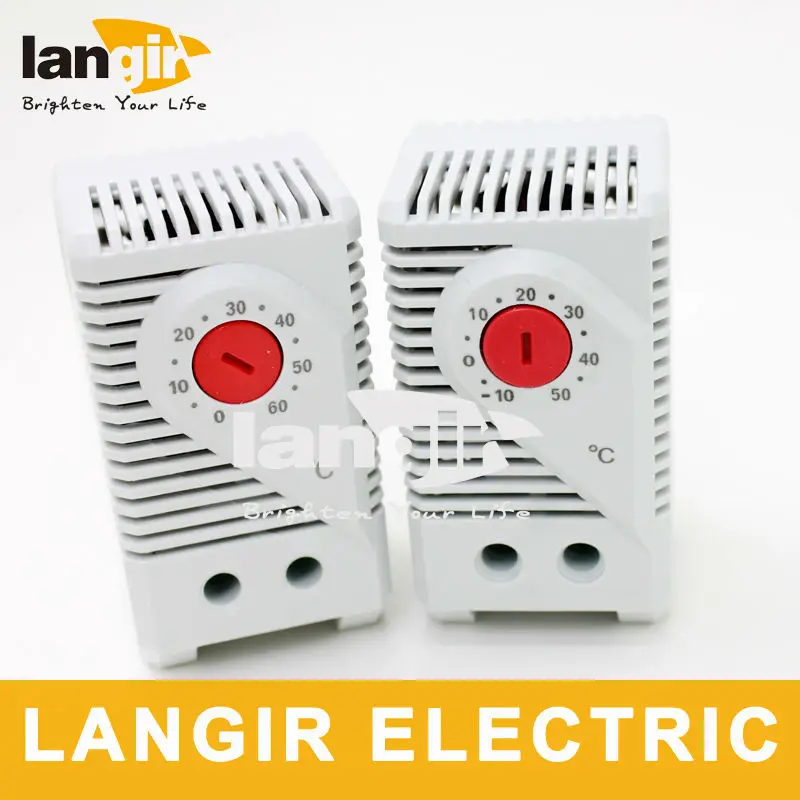 Универсальный Небольшой Компактный регулируемый механический термостат 0-60