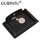 Мужской кошелек из искусственной кожи Blevolo, короткий кошелек с отделением для монет, зажим для денег, мужской карт-Холдер, кошелек