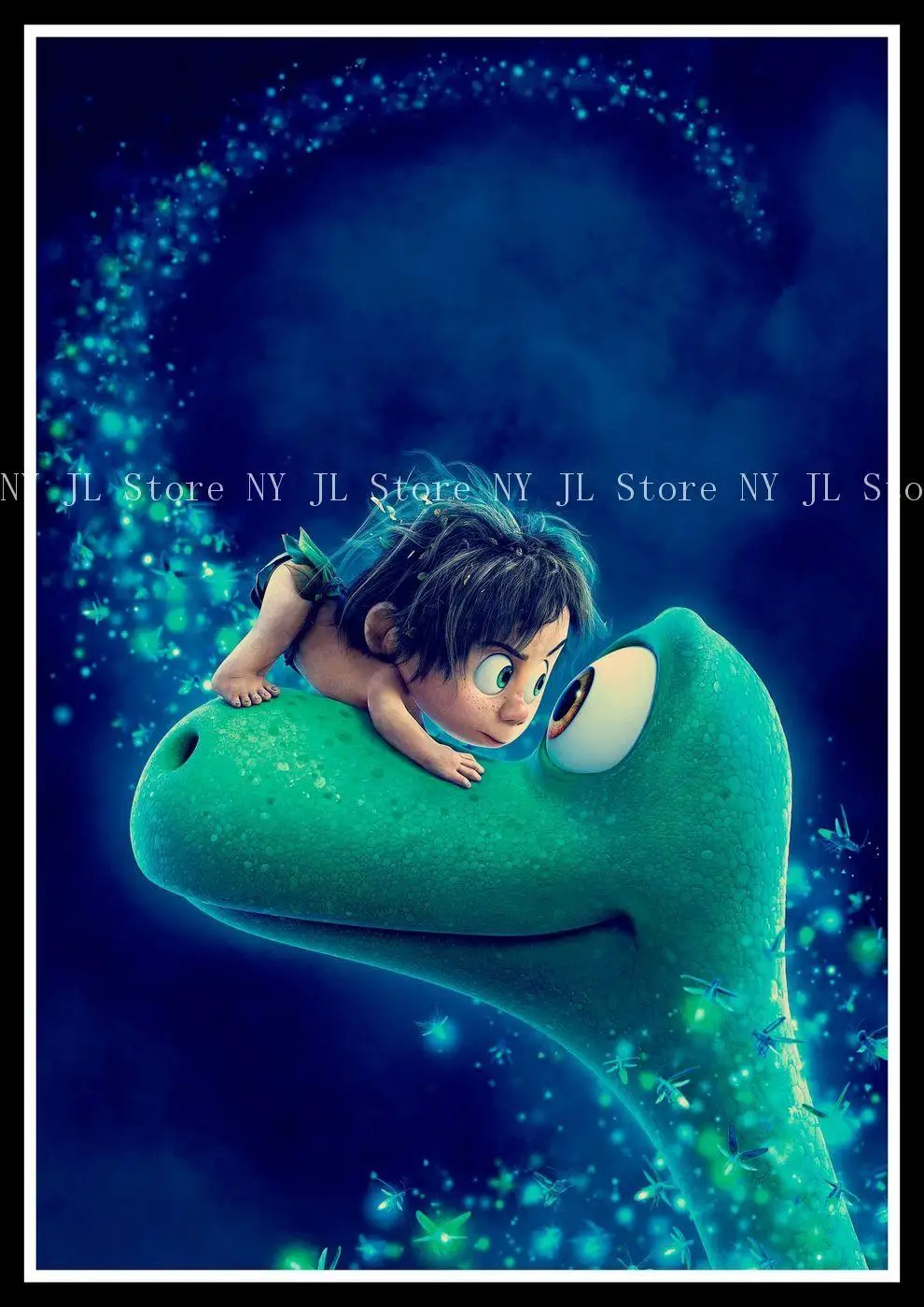 The Good Dinosaur плакат в стиле ретро из крафт бумаги декоративная настенная холщовая