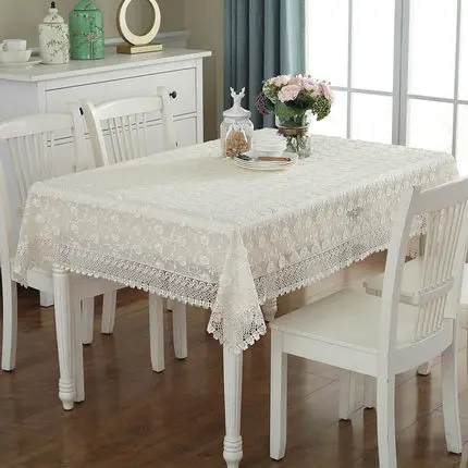 Европейская роскошная скатерть с вышивкой обеденный стол покрытие стола