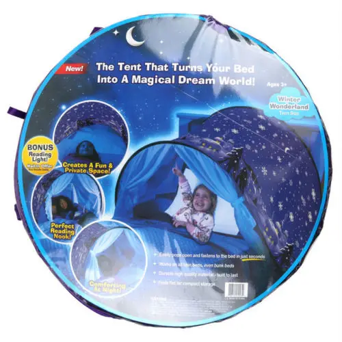 Kids Baby 2018 Fashion Dream Tents Winter Wonderland Foldable Camping Outdoor Hiking Tent |
