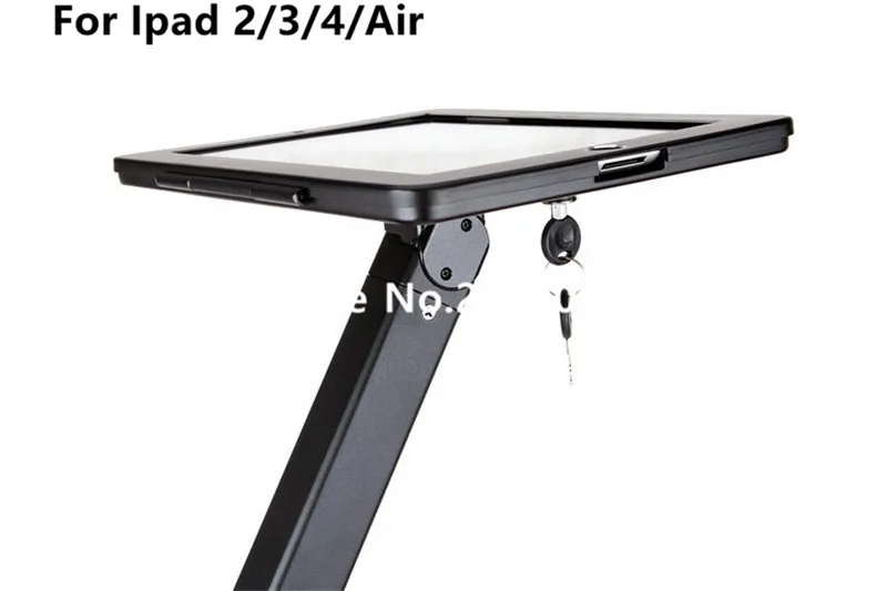 Для iPad 2/3/4/air/pro 9 7 дюймов пол замок стенд безопасный демонстрационный киоск