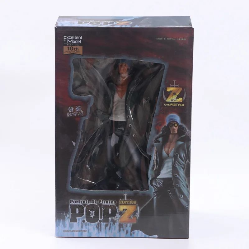 Аниме One Piece P.O.P Kuzan ПВХ 23 см экшн фигурка подарок Коллекционная модель