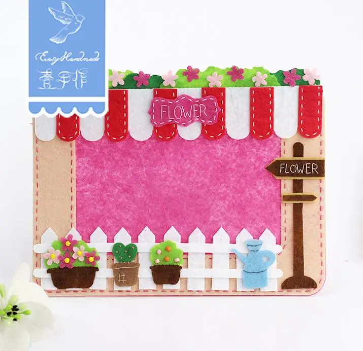 Войлок diy Ремесло фоторамка креативный домашний декор товары для детского