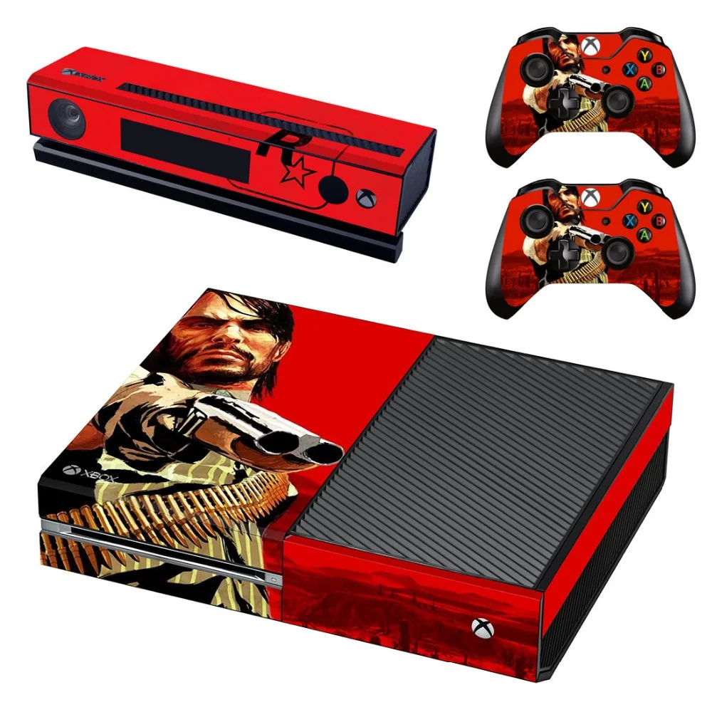 Красный мертвый стикер s для Xbox One игры виниловые наклейки на кожу наклейка консоль защитное устройство для контроллеров крышка новое поступление