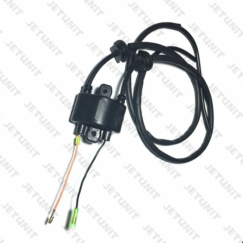 JETUNIT Премиум outbroad катушка зажигания в сборе для TOHATSU NISSAN M 9,9, 15,18, NS 9,9, 15, 18 л.с.(2 штриха). От 1997 до позже