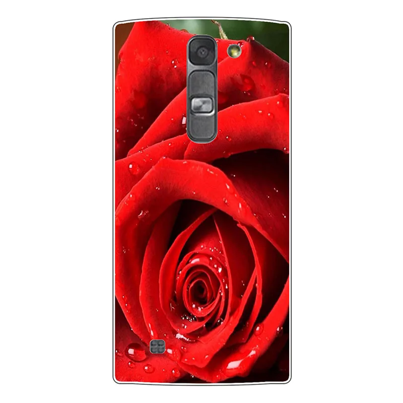 Задняя крышка чехол для LG Magna G4c H522Y H502f H500F H525N короны цветка башни однотонный Мягкий чехол из TPU силиконовый чехол для LG G4 мини Чехол