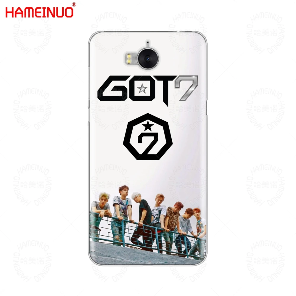 Чехол для мобильного телефона HAMEINUO GOT7 JinYoung Jackson Mark huawei honor 3C 4X 4C 5C 5X 6 7 Y3 Y6 Y5 2 II Y560 Y7