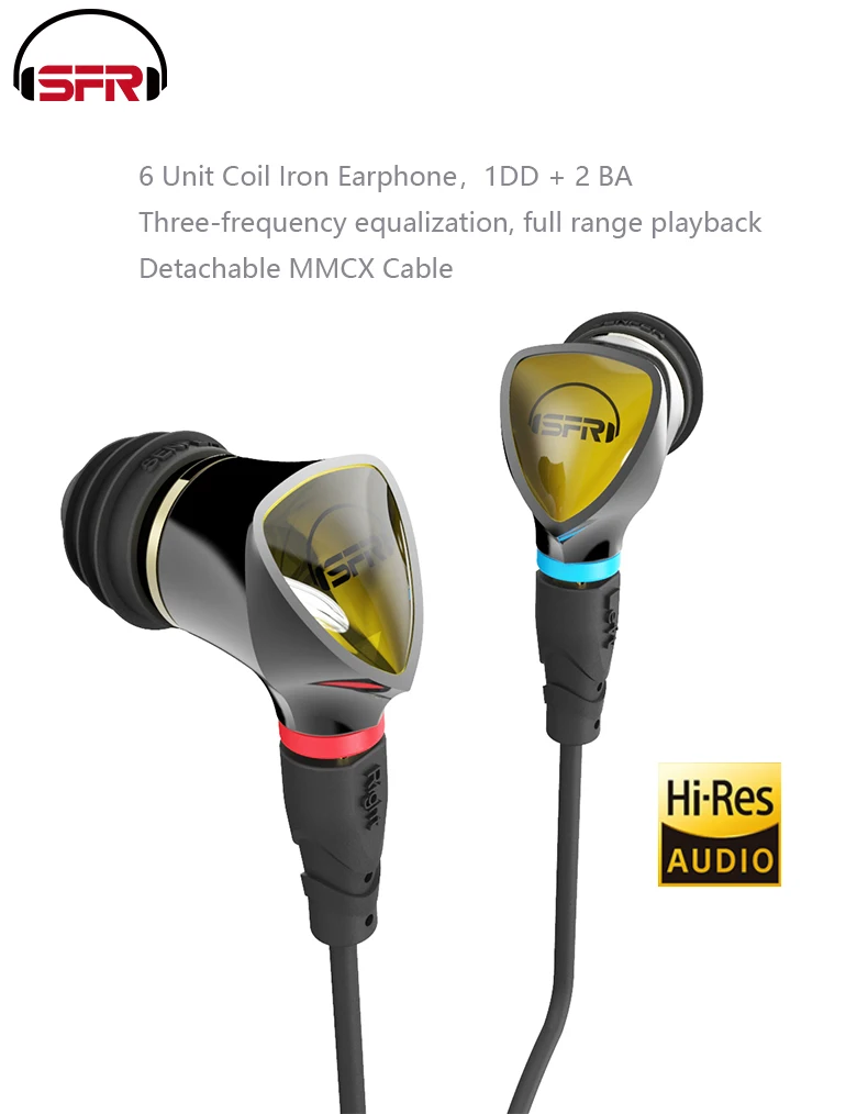 SENFER 4в1 HIFI наушники Гибридный привод DIY наушники Ноулз сбалансированная арматура с MMCX кабелем se215 se535 se846 IE80